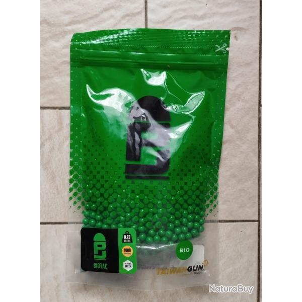 Billes Bio BiotacPJ - Vertes - 0.25g