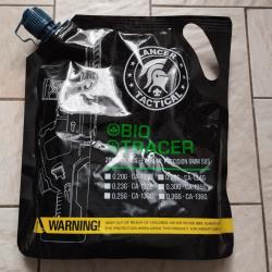 Billes Bio Lancer Tactical tra&ccedil;antes vertes - 0.28g