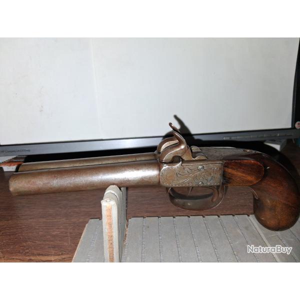 pistolet a capsule double canon 12mm pn