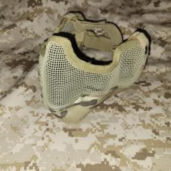 Masque protection faciale grillag&eacute; airsoft - 1� sans r&eacute;serve