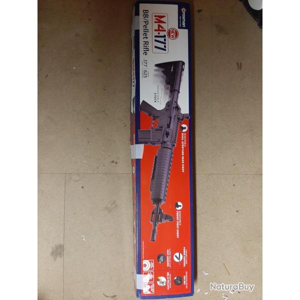 Carabine Crosman M4 177 Cal. 4,5mm bbs ou plombs livr� avec 5 chargeurs pour plombs