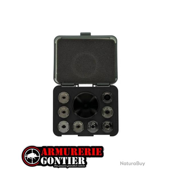 Kit d'entonnoirs � poudre en aluminium Frankford Arsenal - Pr�cision et propret�