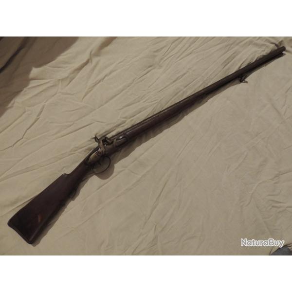 Fusil de chasse � percussion poudre noire juxtapos�