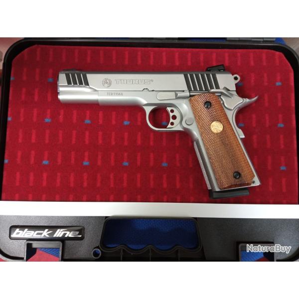 Vends pistolet TAURUS PT 1911 INOX cal 9mm PARA