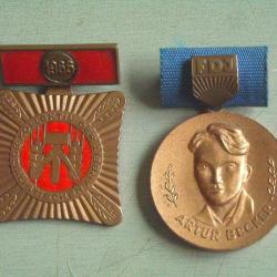 M&eacute;dailles de la R&eacute;publique d&eacute;mocratique allemande