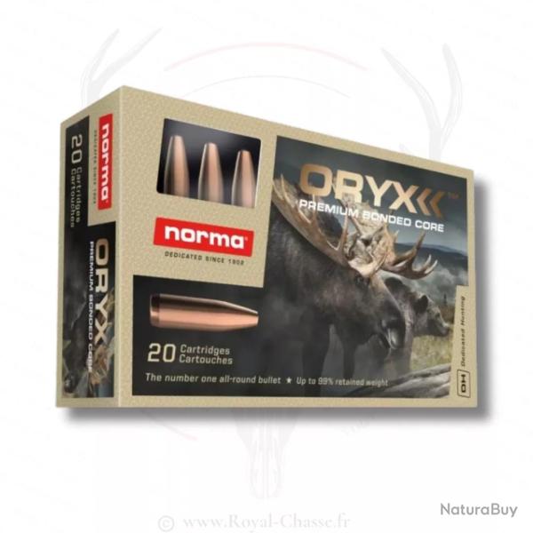 20 balles ORYX Cal. 9.3X62 325Grs NORMA