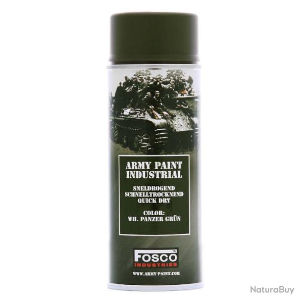 Spray / Bombe Peinture vert Panzer (Fosco)