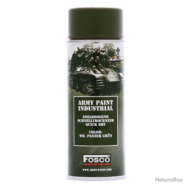 Spray / Bombe Peinture vert Panzer (Fosco)