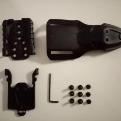 Kx2 gk pro. Paddle +support + r&eacute;ceptacle et vis. Kit complet. Diff&eacute;rentes inclinaisons possibles