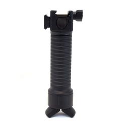Poign&eacute;e bipied airsoft noire