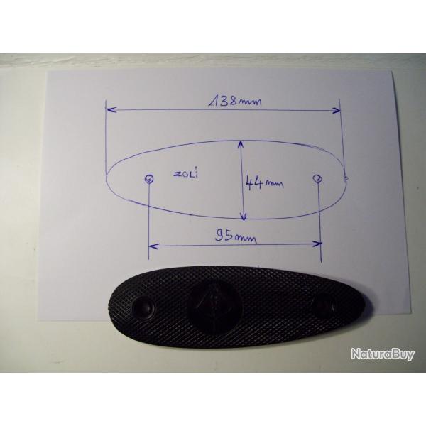 plaque de couche de fusil chasse ZOLI ou autre