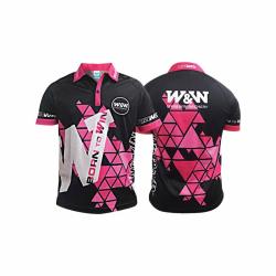 WIAWIS - T-Shirt Officiel Noir-Rose L