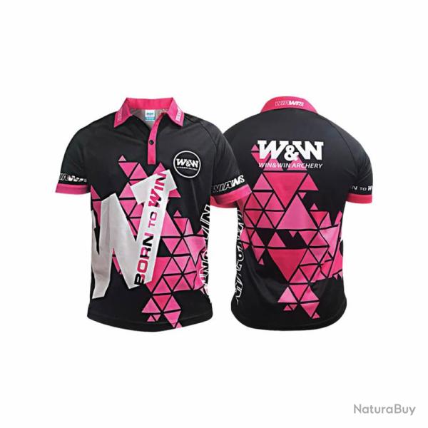 WIAWIS T Shirt Officiel Noir Rose