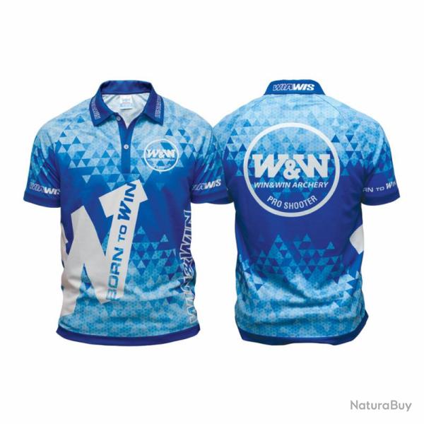 WIAWIS - T-Shirt Officiel Bleu Ciel M-