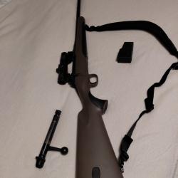Pack Carabine Mauser M18 + Viseur Point Rouge Electro Dot - Calibre 300 Win Mag