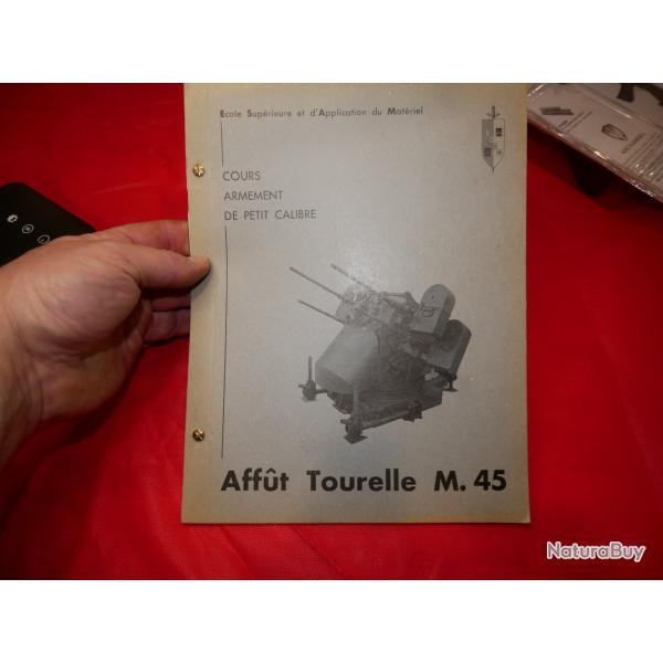 Livret d'instruction pour la Aff�t Tourelle M45 Quadritube de 12.7mm/ Cal.50
