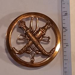 Insigne de b&eacute;ret du service des affaires alg&eacute;riennes - Bichet