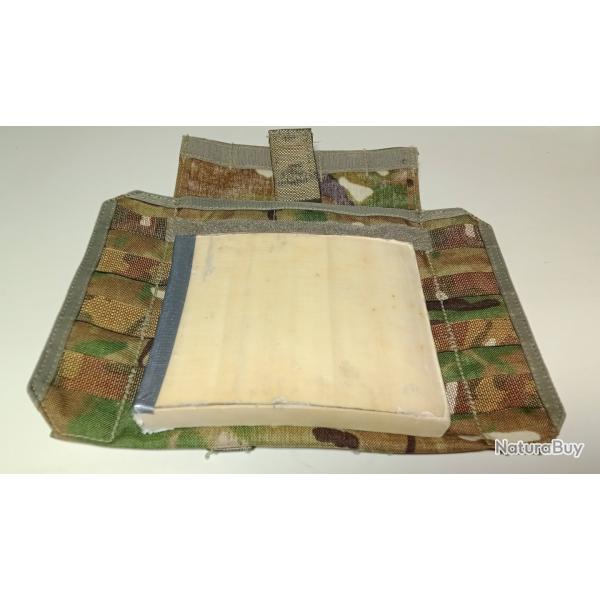 2 pochettes de plaque lat�rale + 2 Plaques balistiques composite r�form�es de niveau NIJ 3