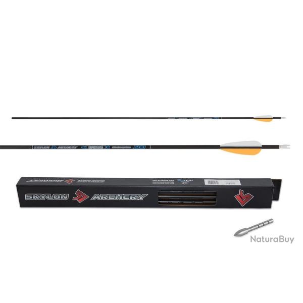 Lot de 12 fl�ches Skylon Radius 4,2 mm en carbone 600 80-100 gr