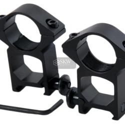 ANNEAUX HAUT 1" POUR RAIL 20-22MM WEAVER