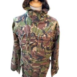 Parka de combat coupe-vent (Smock, Combat, Windproof) de l'arm&eacute;e britannique, en camouflage DPM