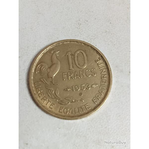 10 francs guiraud 2x1953 b, 10 x1951, 4x1952, 4x 1951b,3x1955,1x 1957, 1x 1952 b