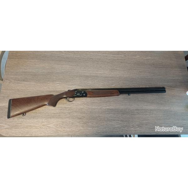Fusil country light superpos�, calibre 12 canon de 71 cm. Chambrage 76. �prouv� bille d'acier,