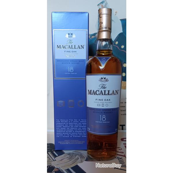 Macallan 18 ans fine oak
