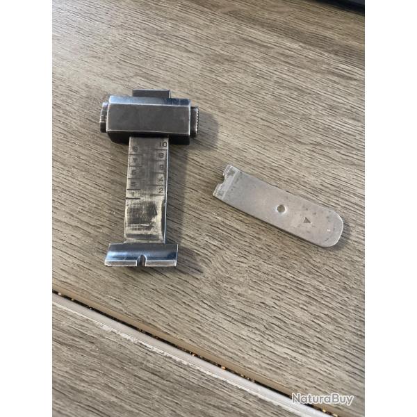 Hausse + curseur + lame ressort pour Mosin Nagant 44 ou 38