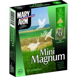 MINI MAGNUM 40grains bourre jupe CAL 12 /boite de 10