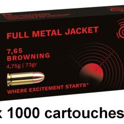 GECO cal.7,65 mm (.32 Auto) FMJ Round Nose 73gr  /1000