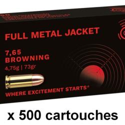 GECO cal.7,65 mm (.32 Auto) FMJ Round Nose 73gr  /500
