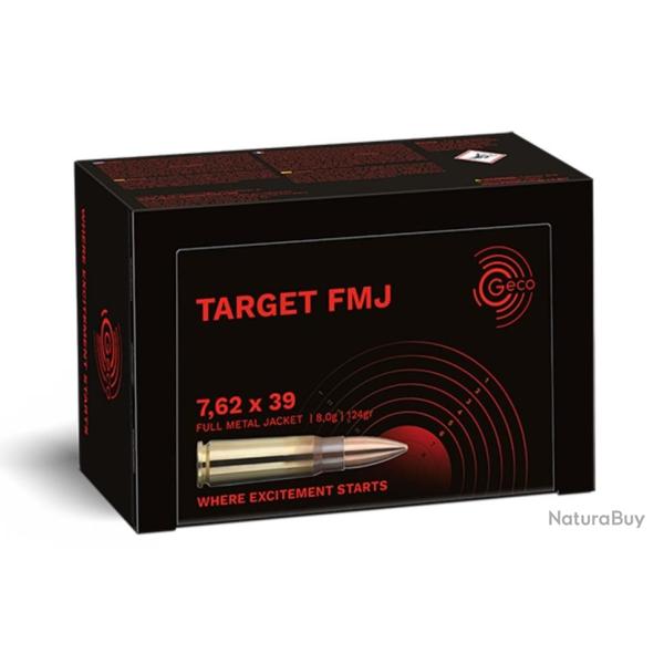 GECO Target cal.7,62x39 FMJ /1000