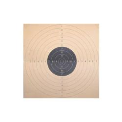 Cible C50 pour le tir &agrave; 25 / 50 m - centre noir 10