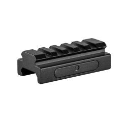 R&eacute;hausse courte pour rail picatinny Hawke 13 mm