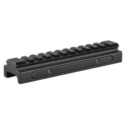 R&eacute;hausse longue pour rail picatinny Hawke 13 mm