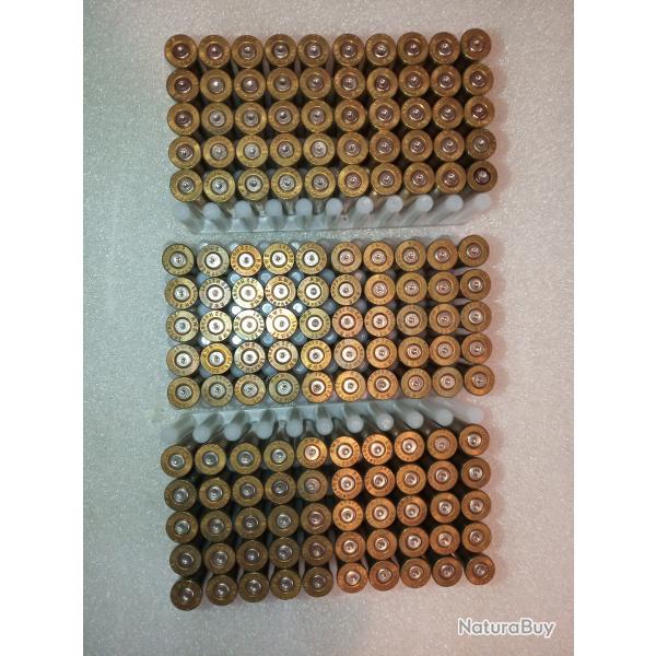 Lot 150 douilles 22 Hornet RWS tir�es 1x