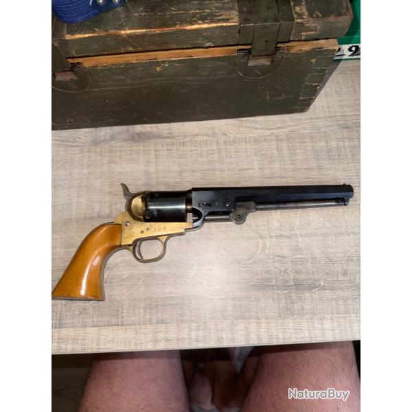 REVOLVER PIETTA POUDRE NOIRE COLT CALIBRE 36 MODELE 1851 REB