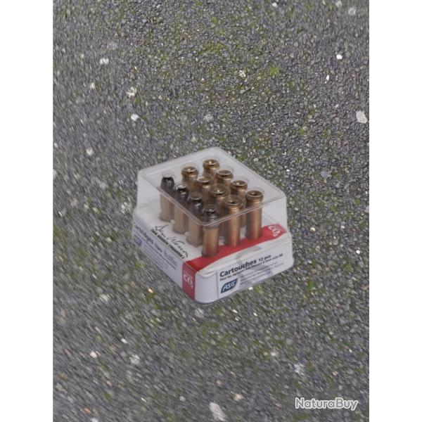 12 cartouches plomb 4,5 mm pour Dan Wesson