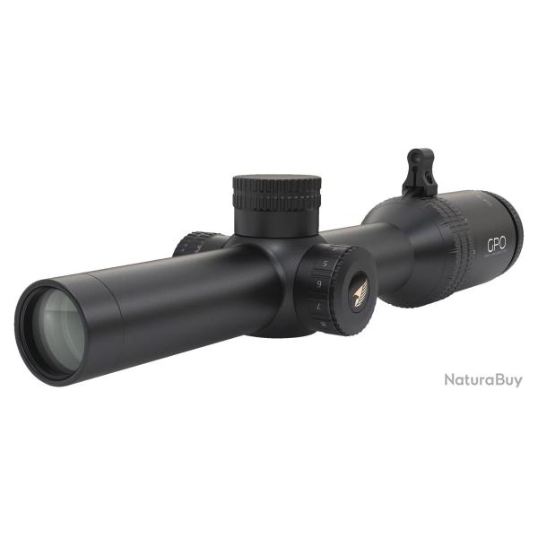 Lunette GPO Spectra 6x 1-6x24 SFP ret. G3I lumineux � colliers �30mm