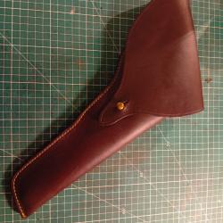 &Eacute;tui &agrave; rabat en cuir western