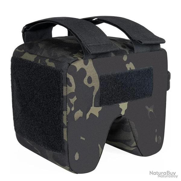 CHEVALET DE TIR - CAMOUFLAGE NOIR - LIVRAISON GRATUITE