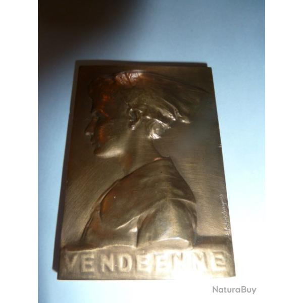 m�daille : portrait de VENDEENNE