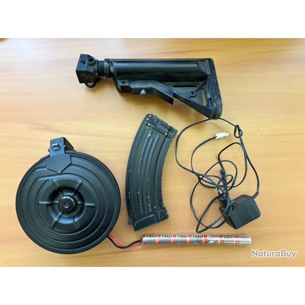 Lots de pi�ces airsoft pour AK47 en l'�tat - 1� sans prix de r�serve !!