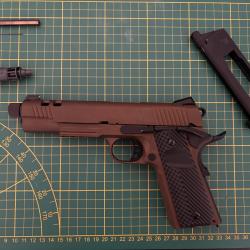 Pistolet Secutor Rudis V Acta Non Verba (1911) Co2 - Bronze