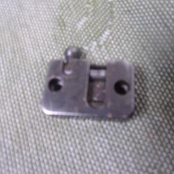 embase arri&egrave;re de montage pivotant entraxe 22 mm