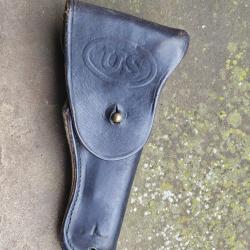 Etui pour pistolet 1911A1 Colt 45 en cuir noir ( Vietnam ? )