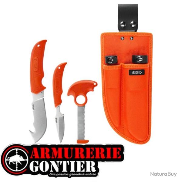 Set de chasse Walther Hunter Knife Set - 2 couteaux + scie