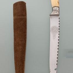 Dague wootz & corne Indienne Moghol XIX-XXe