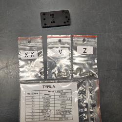 Support point rouge Type A TONI SYSTEM pour pistolet Tanfoglio Stock 1/2/3